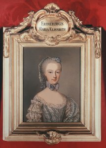 Archduchess Maria Elisabeth (1743-1808), Daughter of Francis I and Maria Theresa of Austria, 1762